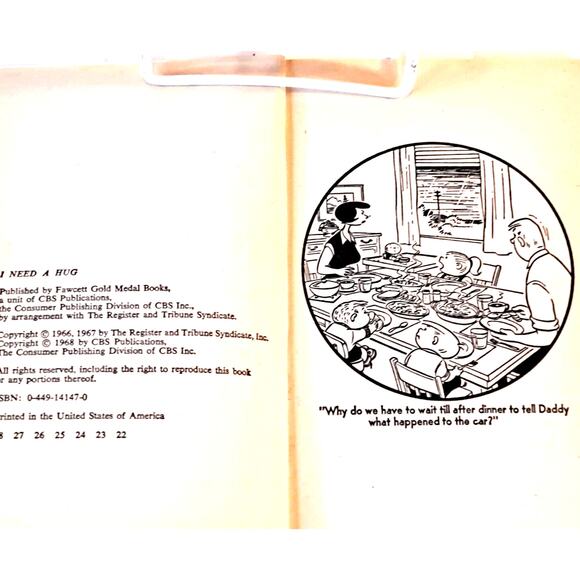 I Need a Hug by Bil Keane (1982, Mass Market Paperback) - Picture 2 of 5